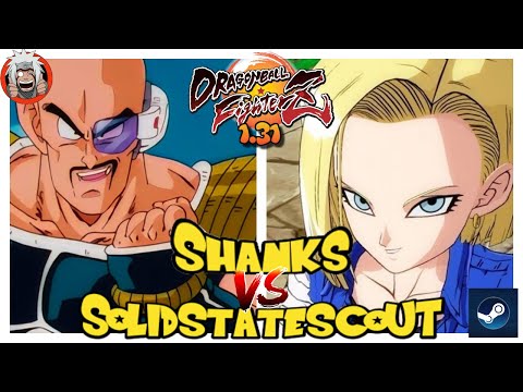 DBFZ SolidStateScout vs Shanks (Nappa, Jiren, Vegeta) vs (A18, Gohan, GokuSSJ)