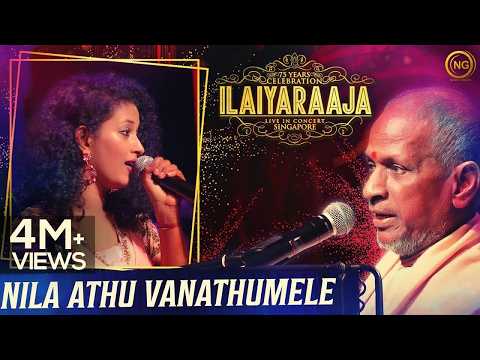 நிலா அது வானத்து மேலே | Nila Athu Vanathumele | Nayagan | Ilaiyaraaja Live In Concert Singapore