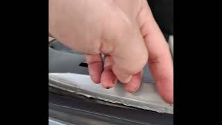 Mazda 3 trunk water leak locations and fix
