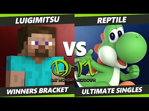 DAT Monday Meltdown 234 - Luigimitsu (Steve) Vs. RepTile (Yoshi) SSBU Ultimate Tournament