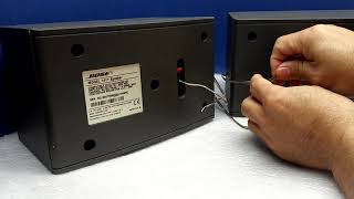 Video thumbnail for BOSE Speakers Model 141 Stereo Bookshelf 80W Speakers by Danny