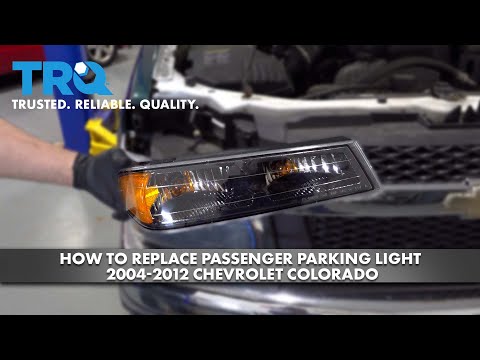 How to Replace Passenger Parking Light 2004-2012 Chevrolet Colorado
