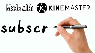 Download lagu Cara membuat animasi tangan menulis di android [KINEMASTER TUTORIAL] mp3