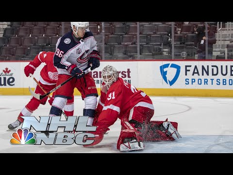 Columbus Blue Jackets vs. Detroit Red Wings | EXTENDED HIGHLIGHTS | 3/28/21 | NBC Sports