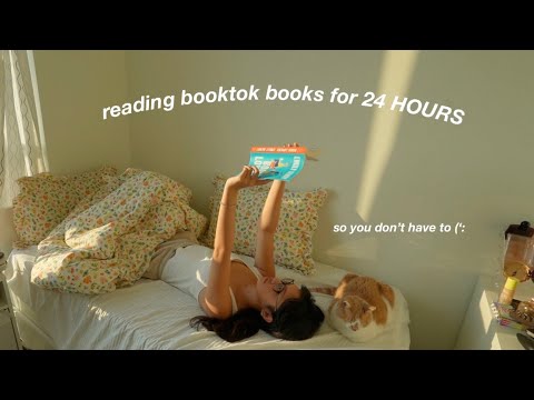 READING TIKTOK BOOK RECOMMENDATIONS FOR 24HRS ⭐️ 5 star finds, romance & 2024 book recommendations