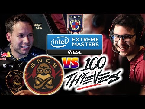 ENCE vs 100 Thieves [Inferno] Highlights - IEM Beijing 2019