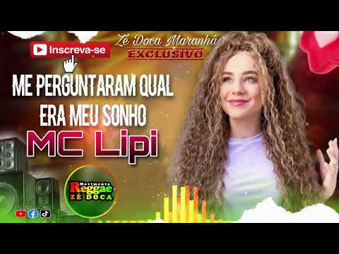 MC LIPI - Me Perguntaram Qual Era Meu Sonho,Reggae Remix 2023 - Audio Oficial @RONALDREMIX