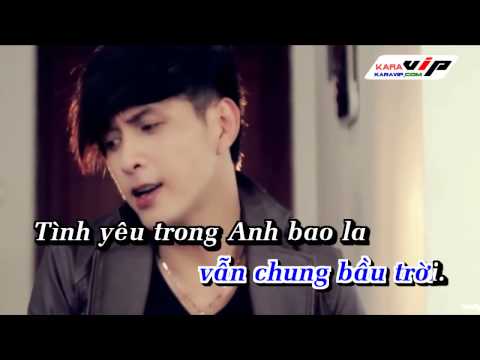 Karaoke Chờ Anh Nhé Hồ Quang Hiếu Full