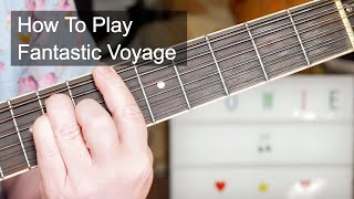 &#39;Fantastic Voyage&#39; David Bowie Acoustic Guitar Lesson