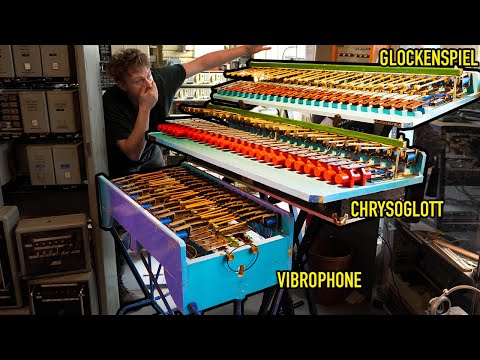 MANY MANY WIRES, BUT IT NOW LIVES - Vibraphone - Glockenspiel - ANOTHER ORGAN PROJECT PART 2