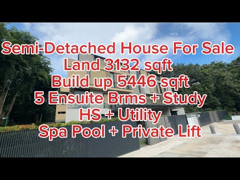 Greenbank Park, Greenbank Park, 5 Bedrooms, 5,446 sqft, Semi-Detached House For Sale, by Rachael Chen, 500176265 - PropertyGuru.com.sg