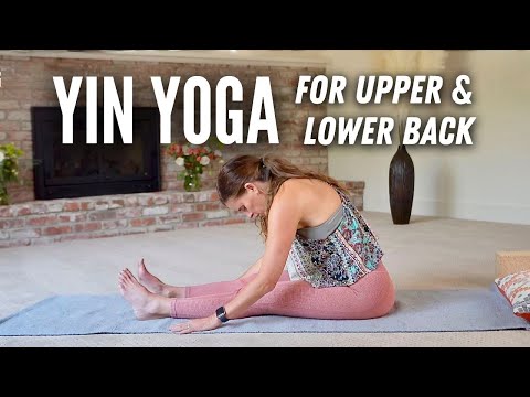 45 Min Yin Yoga for Upper & Lower Back