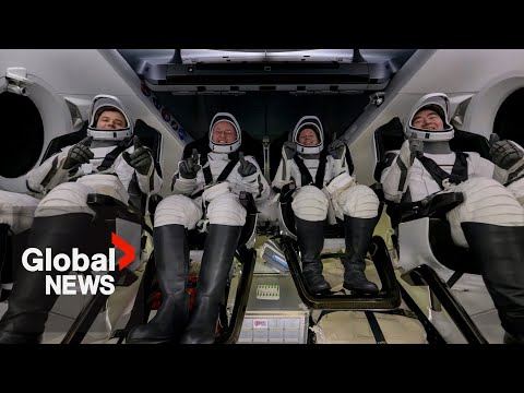 Sick astronaut returns to Earth with crew in NASA’s 1st medical evacuation