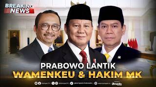 Download lagu BREAKING NEWS - Presiden Prabowo Lantik Wamenkeu Juda Agung dan Ambil Sumpah Hakim MK Adies Kadir mp3