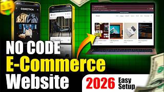 Build E-Commerce Website Without Coding | Complete Setup Tutorial 2026