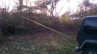 Wrangler pulling down stuff