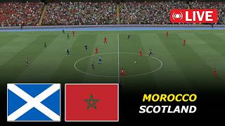 🔴Morocco vs Scotland Live | World Cup 2026 | eFootball PES21 Video game Simulation 