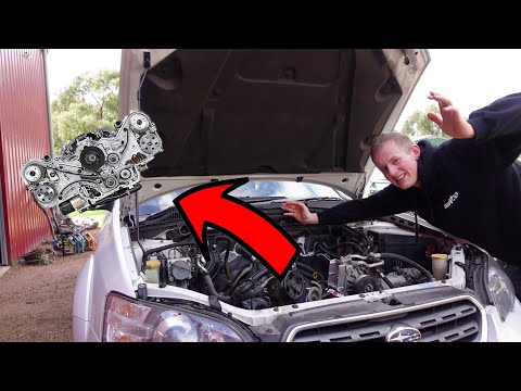 Removing an EZ30 (H6) Subaru Outback Engine! How hard can it be?