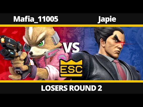 ESC 17 Losers Round 2 - Mafia_11005 (Fox) Vs. Japie (Kazuya) - SSBU Local Tournament