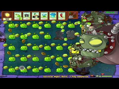 All Upgraded Strategy Plants Challenge in HD Graphics | Plants vs Zombies Hack Survival Gameplay #37