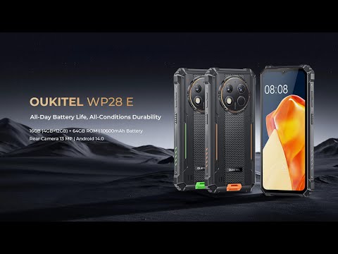 Смартфон Oukitel WP28E 4/64GB Black (6931940757652)