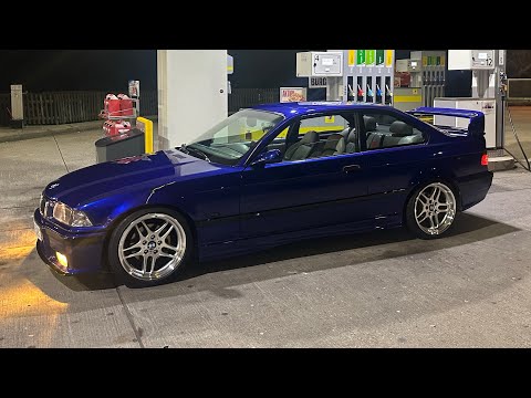 BMW E36 328i TUNED | POV Midnight Drive | Pure Exhaust Sound | 4K