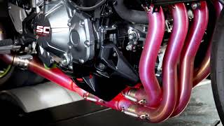 SC-Project 4-2-1 Full Exhaust System for Kawasaki 