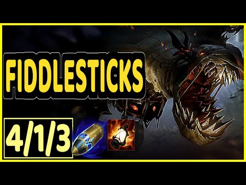 FIDDLESTICKS VS GRAVES - 4/1/3 KDA JUNGLE GAMEPLAY