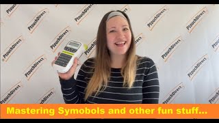 Short Cuts to Symbols, Shapes and Special Characters on your Brother PT-H110 P-touch Label Maker