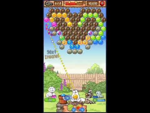 Simon's Cat Pop Time Level 121 - NO BOOSTERS 😺 | SKILLGAMING ✔️