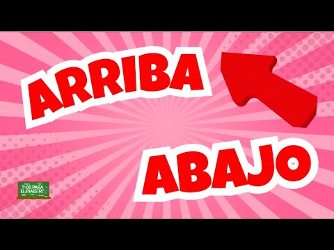 Arriba y abajo para niños | Orientación espacial para niños