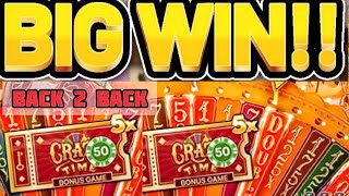 Record Top Slot Win On Crazy Time Today | Online Casino Biggest Wins | LFG😳