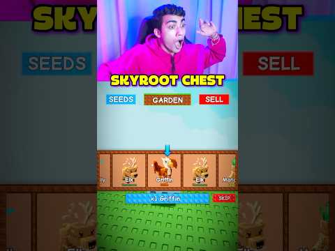 GRIFFIN FROM SKYROOT CHEST GROW A GARDEN 😱