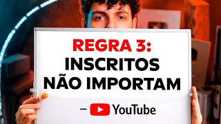 AS 5 NOVAS REGRAS DO ALGORITMO DO YOUTUBE! (Quem seguir elas, vai crescer)