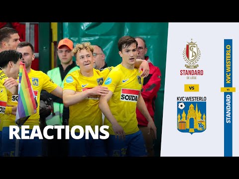 Reactions • Standard de Liège 2 - 2 KVC Westerlo (14.05.2023)