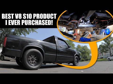 400 SBC V8S10 gets a G-Force Crossmember for dual 3.5” exhaust !
