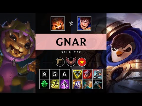 Gnar Top vs Garen - VN Grandmaster Patch 25.07