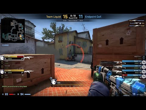 CS:GO POV Demo Liquid NAF (29/15) vs Endpoint (de_inferno)