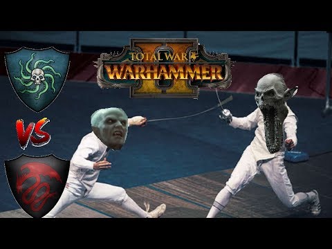 Vampire Coast vs Vampire Counts | VAMPIRE & GHOST DUEL - Total War Warhammer 2