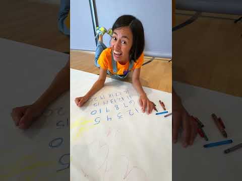 Christina cuenta ⭐️ #123andres #kindergarten #kidsvideo #kidssongs #kidsmusic #maths #preschool #fun