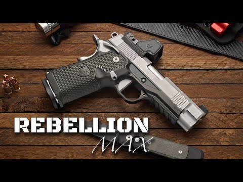 Rebellion MAX - an EDC Doublestack 1911 from Cabot Guns