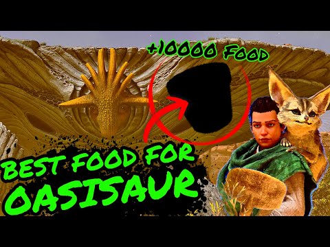 THE BEST FOOD FOR OASISAURS!!! +400 FOOD PER BITE!!! Scorched Earth Ark Survival Ascended!!!