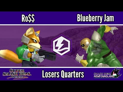 [STR Melee | Losers Quarters] Ross (Fox) vs BlueberryJam (Falcon)