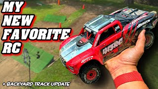 NEW Arrma Mojave Grom - The Best Grom Yet? Backyard Track Update