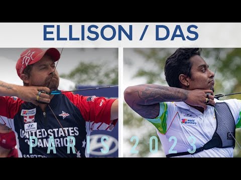 INDIA🇮🇳🔥vs🇺🇲USA‼️ATANU DAS vs BRADY ELLISON🔥PARIS 2023🏆FIGHT FOR 🥉 MEDAL‼️ATANU DAS WINS❔