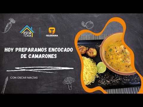 Hoy preparamos Encocado de camarones