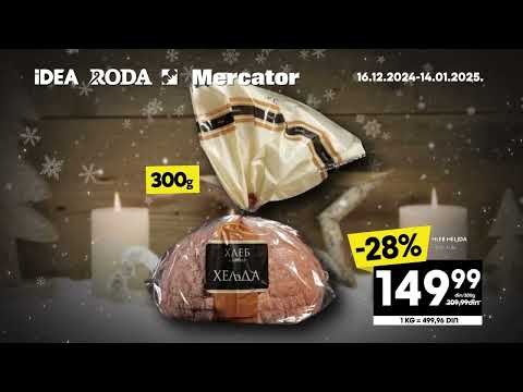 IDEA i RODA | Praznični magazin 16.12.2024 - 14.01.2025.