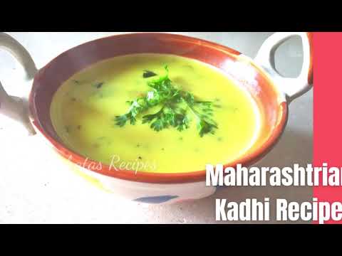 Maharashtrian Kadhi Recipe|Made from homemade Buttermilk|Akshata's Recipes