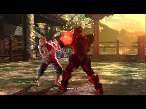 Tekken 6 Battle: Demotion Risks (Wang) thunder_clap Vs (Kazuya) Death_Samurai