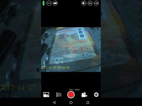 Captcha WiFi 4k Action Camera Review part 6  : Controlling with phone